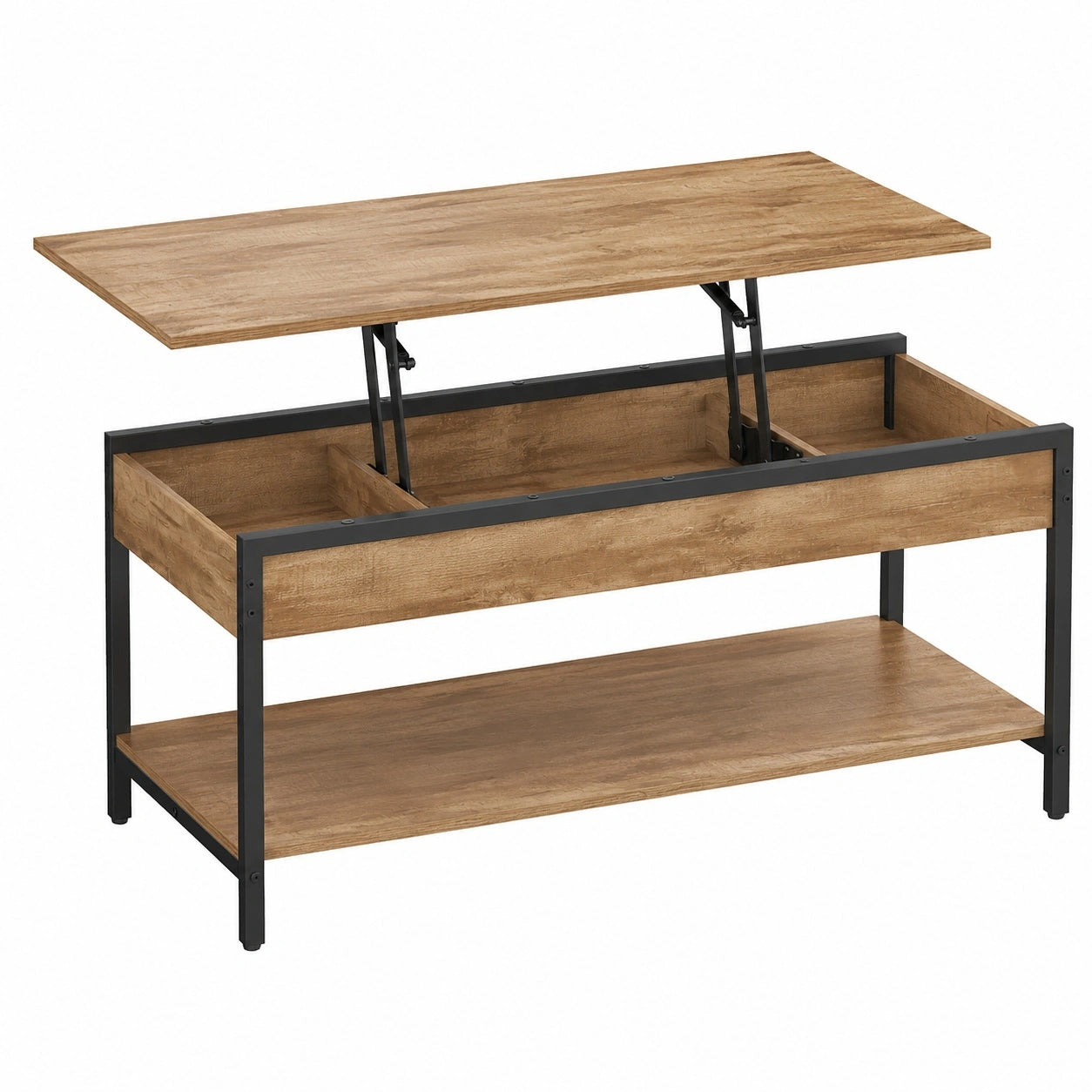table-basse-relevable-avec-rangement-ouvert-et-compartiments-caches-50-x-100-cm-marron-camel-et-noir-vzvvr11690at